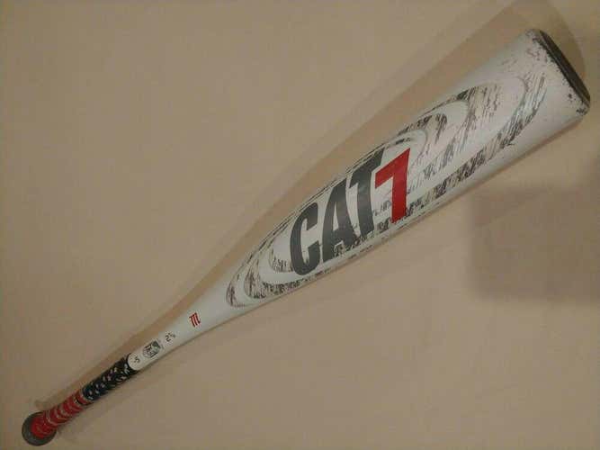 USED Marucci CAT 7 32/27 (-5) 2 5/8" USSSA Alloy Baseball Bat MSBC75