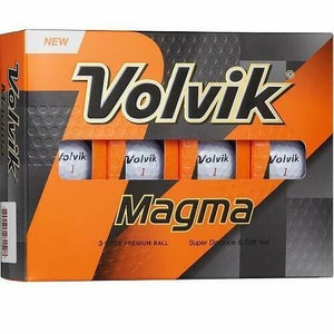 Volvik Magma Golf Balls (White, 3 Piece, 12pk) 2020 Non-Conforming 1DZ NEW