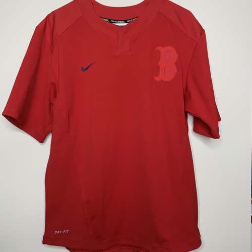 Red Nike Boston Red Sox ColorSync Jersey Adult Medium