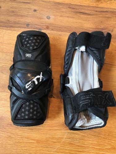 Used STX Cell III Arm Guards - youth - black