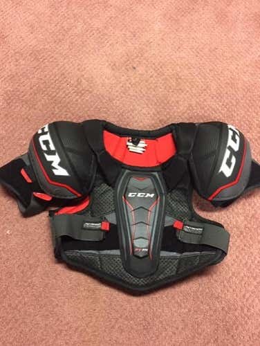 Used Junior Large CCM JetSpeed FT1 370 Shoulder Pads