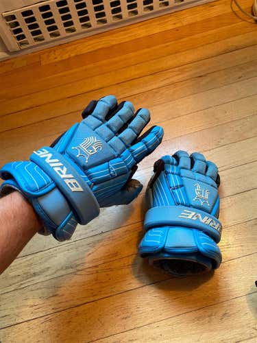 Used Brine King 13" Lacrosse Gloves