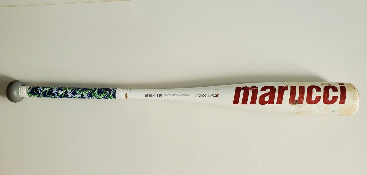 Used Kid Pitch (9YO-13YO) USSSA Certified 2018 Marucci Alloy CAT 7 Bat (-10) 18 oz 28"