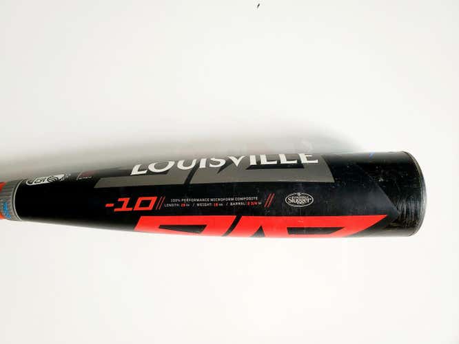 Used Kid Pitch (9YO-13YO) USSSA Certified 2018 Louisville Composite Prime Bat (-10) 18 oz 28"