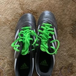 Black Men's Size 10 (Women's 11) Adidas Cleats