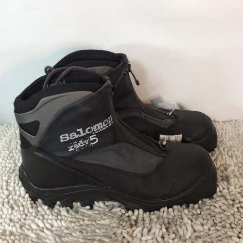 Size US7/40EU Used Salomon XADV5 Cross Country Ski Boots SNS XADV5