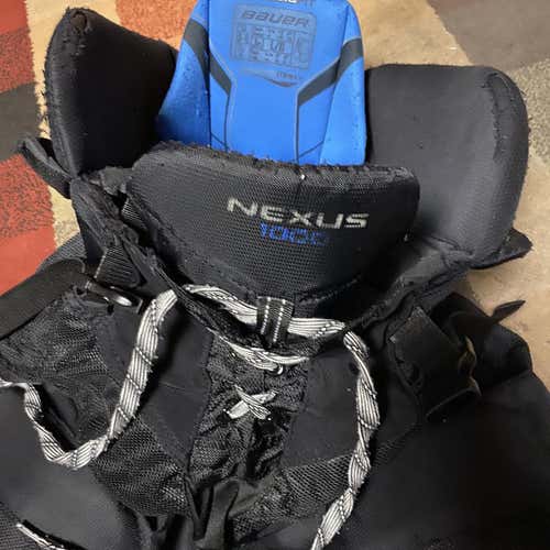 Black Junior Large Bauer Nexus 1000 Hockey Pants