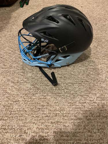 Used Evo Black To Blue Fade Helmet