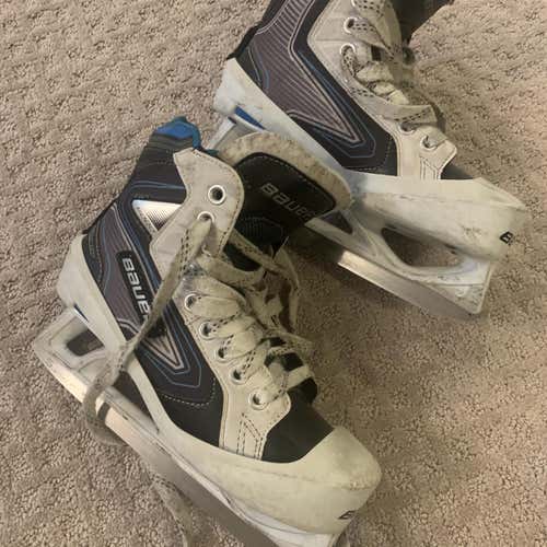 Junior Bauer Reactor 5000 Regular Width Size 3 Goalie Skates