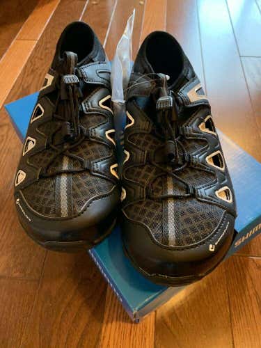 Shimano SH-CT46LW Black Casual Cycling Shoes (EUR 38, USA 5.2)