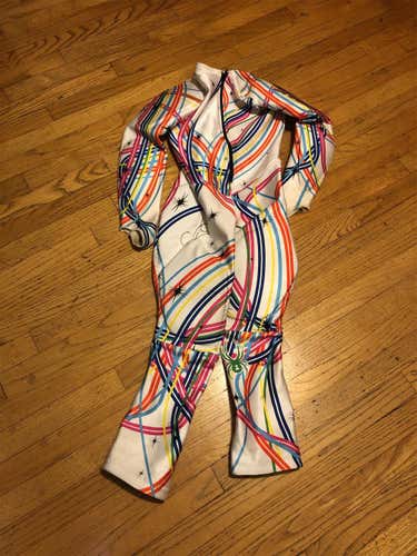 Spyder Ski Suit Race Suit Speed Suit - Size Kids 14/1