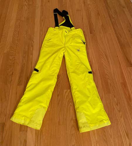 Gently Used Neon Youth Size 18 Spyder Ski Pants