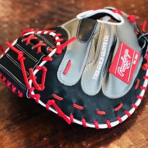 Silver High School/College Catcher's Heart of the Hide 34" Baseball Glove