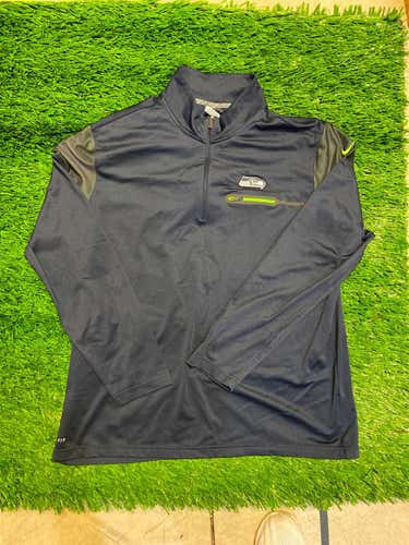 Seahawks XXL Nike 1/4 Zip