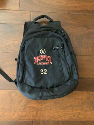 Team Issued denver lacrosse backpack