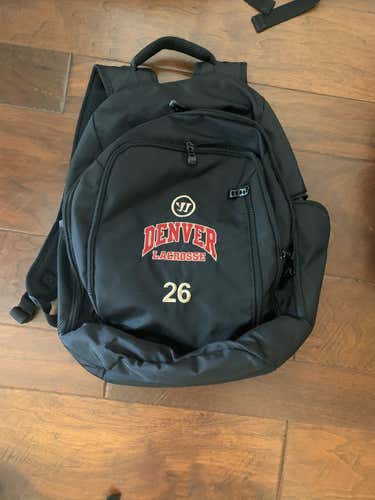 Team Issued Denver Lacrosse Backpack