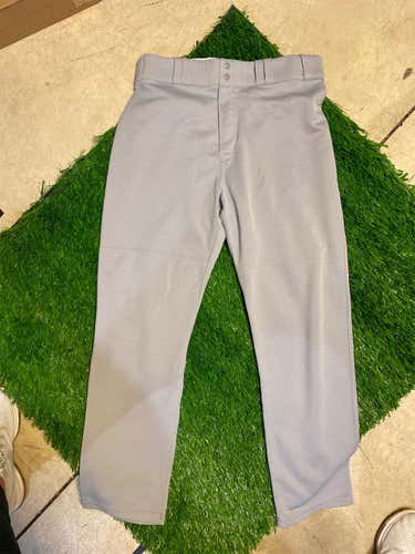 Majestic Gray Baseball Pants - XLarge