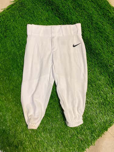 Nike Baseball Pants White - Youth Medium