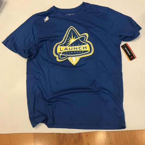 Blue Adult Large New Balance Shirt