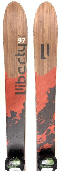 Used Liberty Variant 97 All Mountain Skis with Bindings Size 179 (Option  2005145)