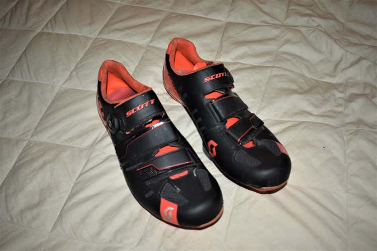 Scott Premium HMX Carcon Bike Shoes w/ BOA Fit, Red/Black, Size 11