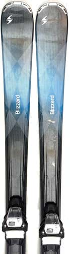 Used Blizzard Quattro 7.3 All Mountain Skis with Bindings Size 160 (Option 2005003)