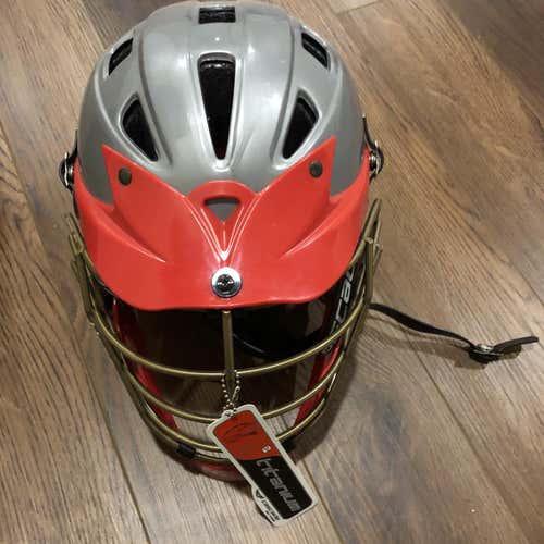 Gray Adult Player's Cascade CPX Helmet