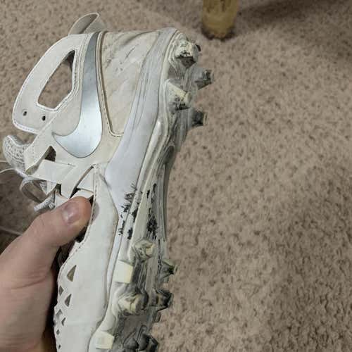 White Adult Size 10 (Women's 11) Nike