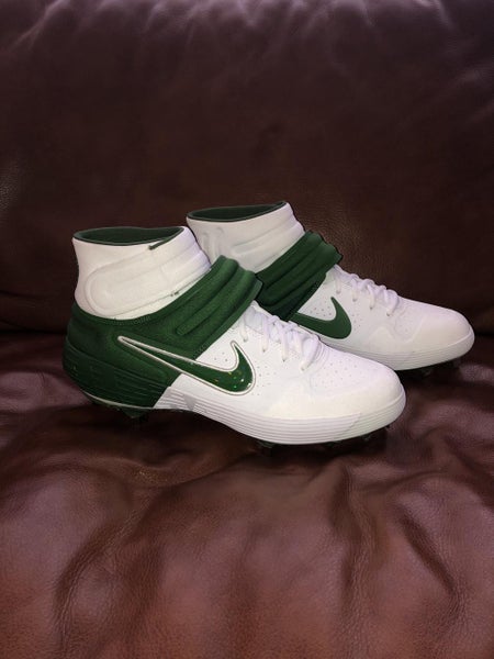 NIKE Hurache Elite 2 High (sz 11.5) white/green