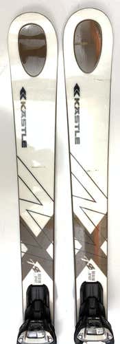 Used Kastle MX 78 All Mountain Skis with Bindings Size 160 (Option 2010436)