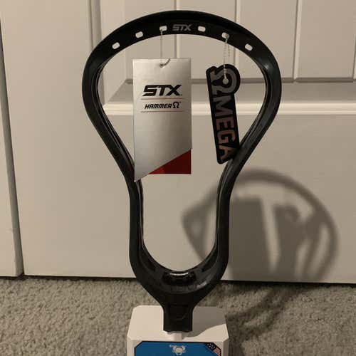 New Black Unstrung Hammer Omega Head