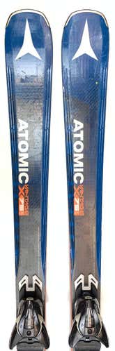 Used Atomic Vantage X 75 Cti All Mountain Skis with Bindings Size 163 (Option 2030133)