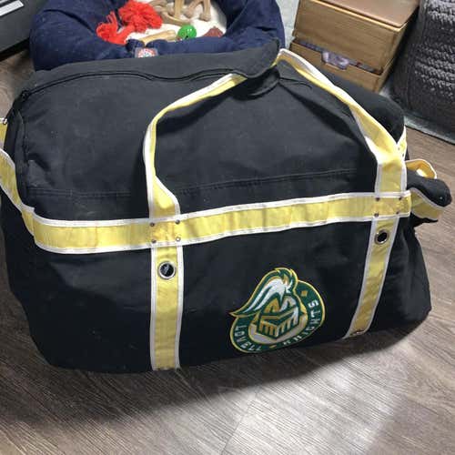 Used New England Knights Team Issued Player Bag