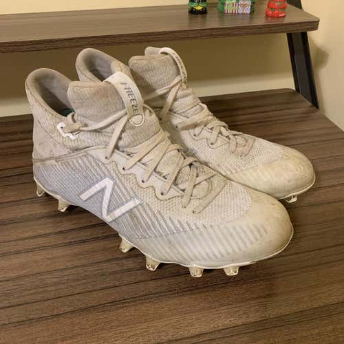 White Men's Molded Cleats New Balance Cleats