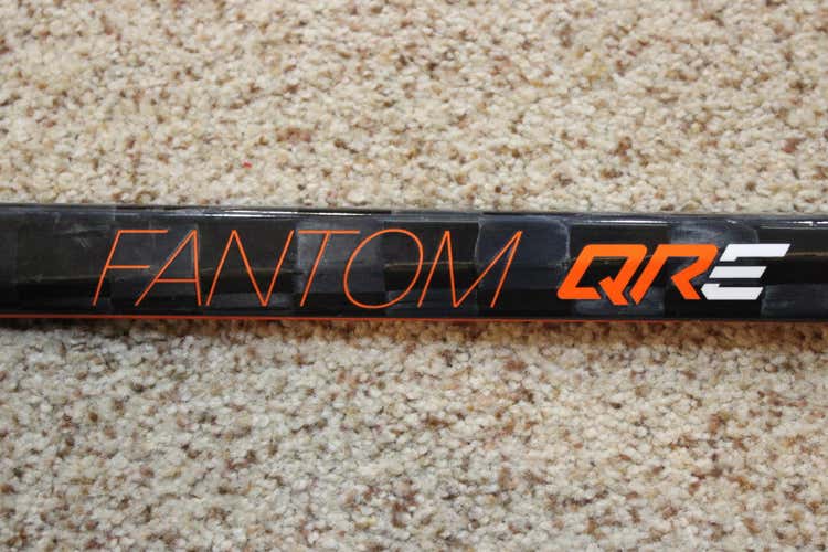 W03 63 Fantom QRE  Intermediate Warrior Right Handed Hockey Stick Used Backstrom Enigma Carbon