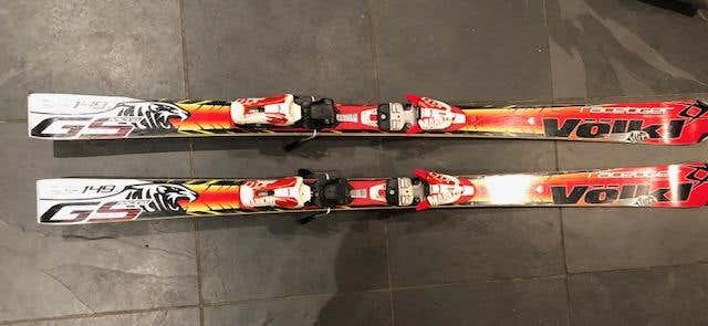 Volkl Racetiger World Cup 149 GS Ski with Marker 10.0 Comp Bindings