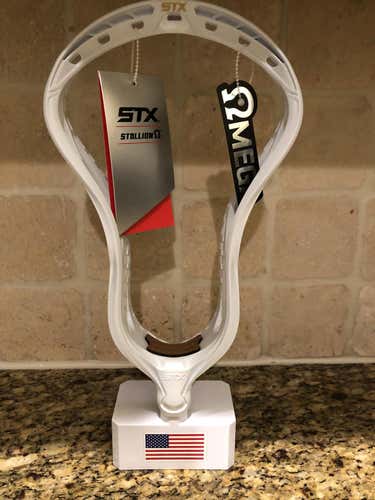 White New Attack & Midfield STX Unstrung Stallion Omega Head