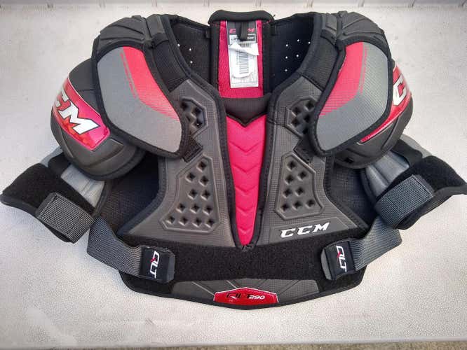 Like New Jr Lg CCM QuickLite 290 Shoulder Pads