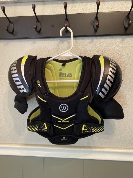 Used Youth Large Warrior Alpha QX Shoulder Pads