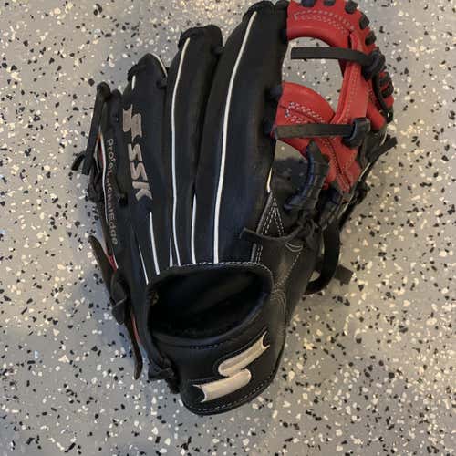 Black/Red SSK Used Infield Edge Pro Series 11.5" Baseball Glove