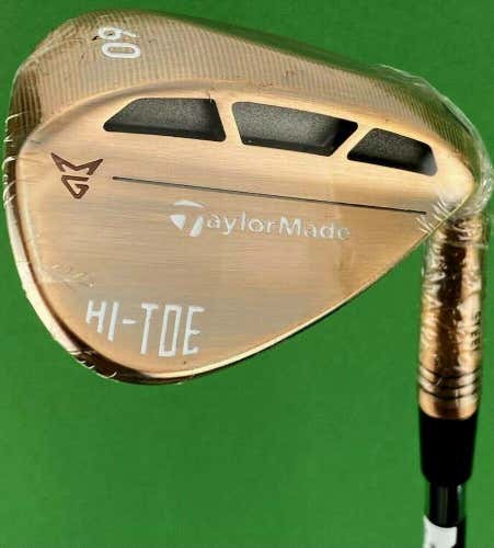 TaylorMade Hi-Toe Copper Lob LW Wedge 60* ATV Steel KBS Hi-Rev 2.0 NEW #75039