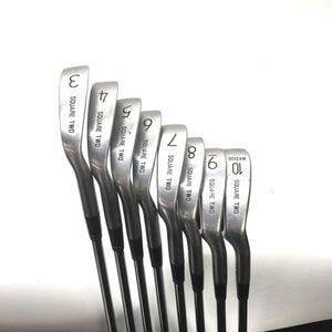 Used Square Two 3i-pw Steel Regular Golf Iron Or Hybrid Sets
