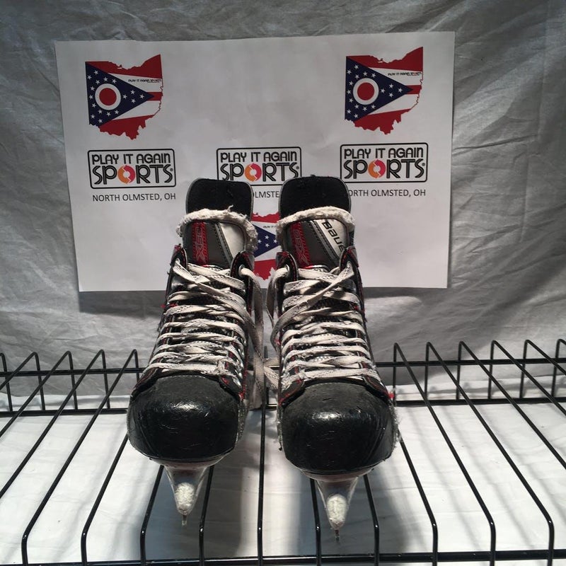Used Bauer Vapor X2.7 Junior 04 Ice Hockey Skates SidelineSwap