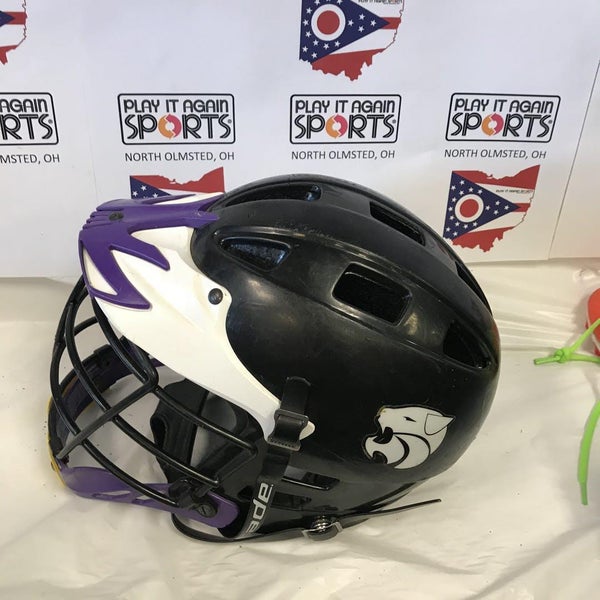Used Cascade CLH2 Lacrosse Helmet Black XXS 11706-S000239555