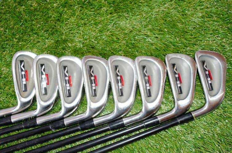 Maxfli 	Midsize VHL 	Iron Set 	Right Handed 	37"	Graphite 	Stiff	New Grip