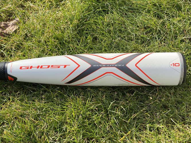 Used Kid Pitch (9YO-13YO) USSSA 2019 Easton Composite Ghost X Evolution Bat (-10) 20 oz 30"