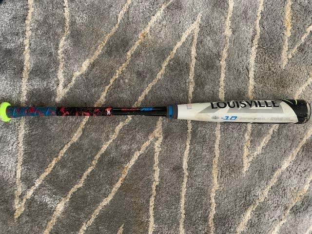 Used Kid Pitch (9YO-13YO) 2018 Louisville Slugger Composite 2018 select 718 Bat (-10) 21 oz 31"