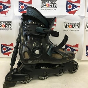 Used Rollerblade SPIRITBLADE Senior Rec Fitness Skates Black Senior 9 11706-S000247778