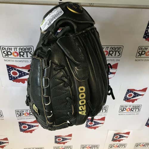 Used Wilson A2000 Dual Hinge 10 3 4" Baseball & Softball Fielders Gloves