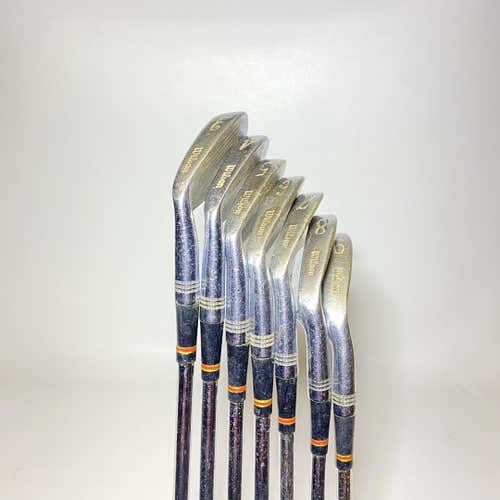 Used Wilson Staff Gooseneck 3i-9i Steel Regular Golf Iron Or Hybrid Sets